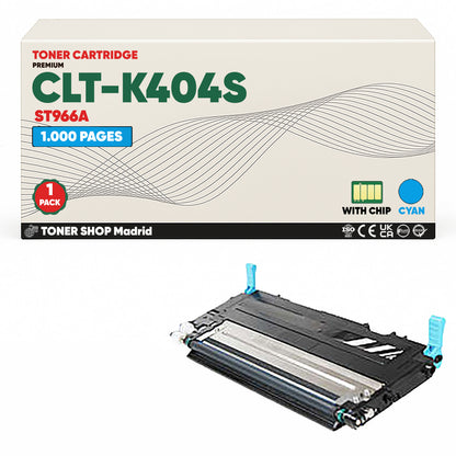 BDink Cartucho de Toner Compatible Samsung CLT-K404S (Pack 4) CMYK