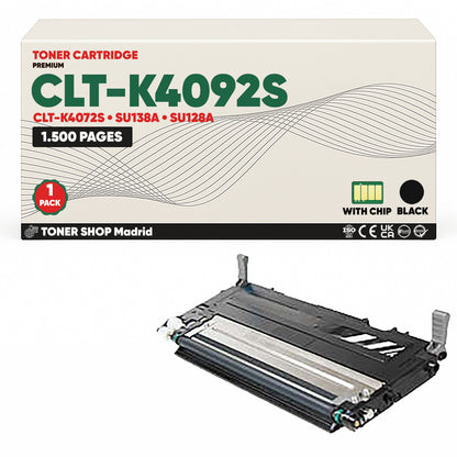 BDink Cartucho de Toner Compatible Samsung CLT-K4092S (Pack 4) CMYK