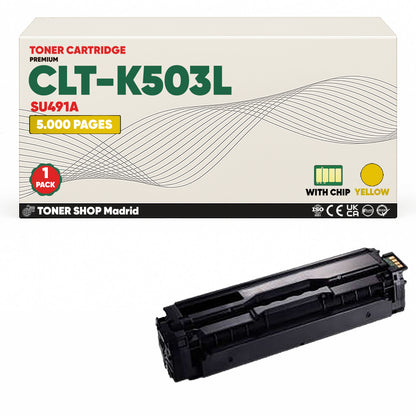 BDink Cartucho de Toner Compatible Samsung CLT-K503L (Pack 4) CMYK