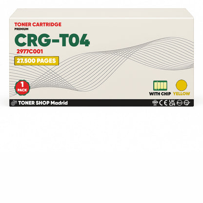 BDink Tóner Compatible Canon T04 (CMYK 4 Pack)