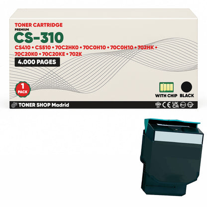 BDink Tóner Compatible Lexmark CS310 (Pack 4 CMYK)