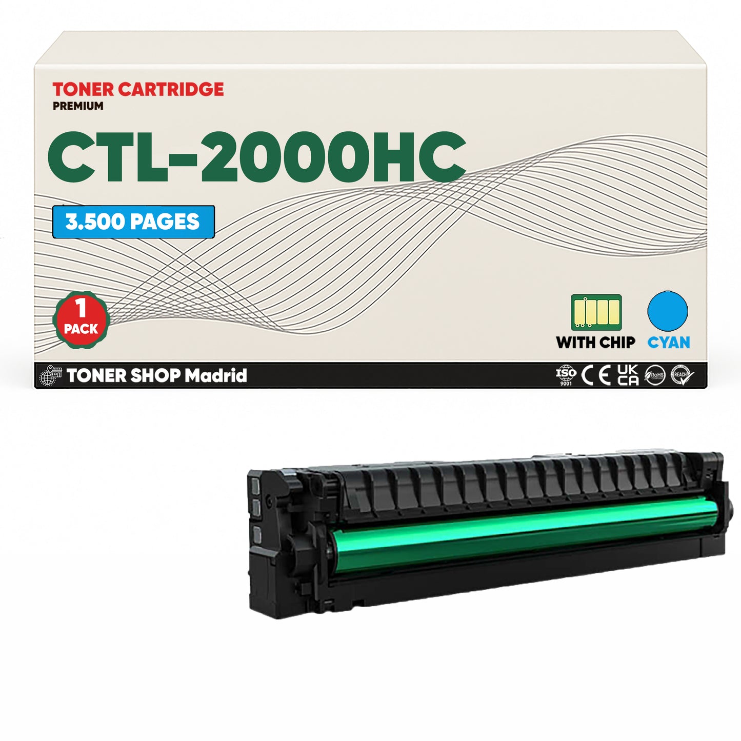 BDink Tóner Compatible Pantum CTL-2000H (Pack 4 CMYK)