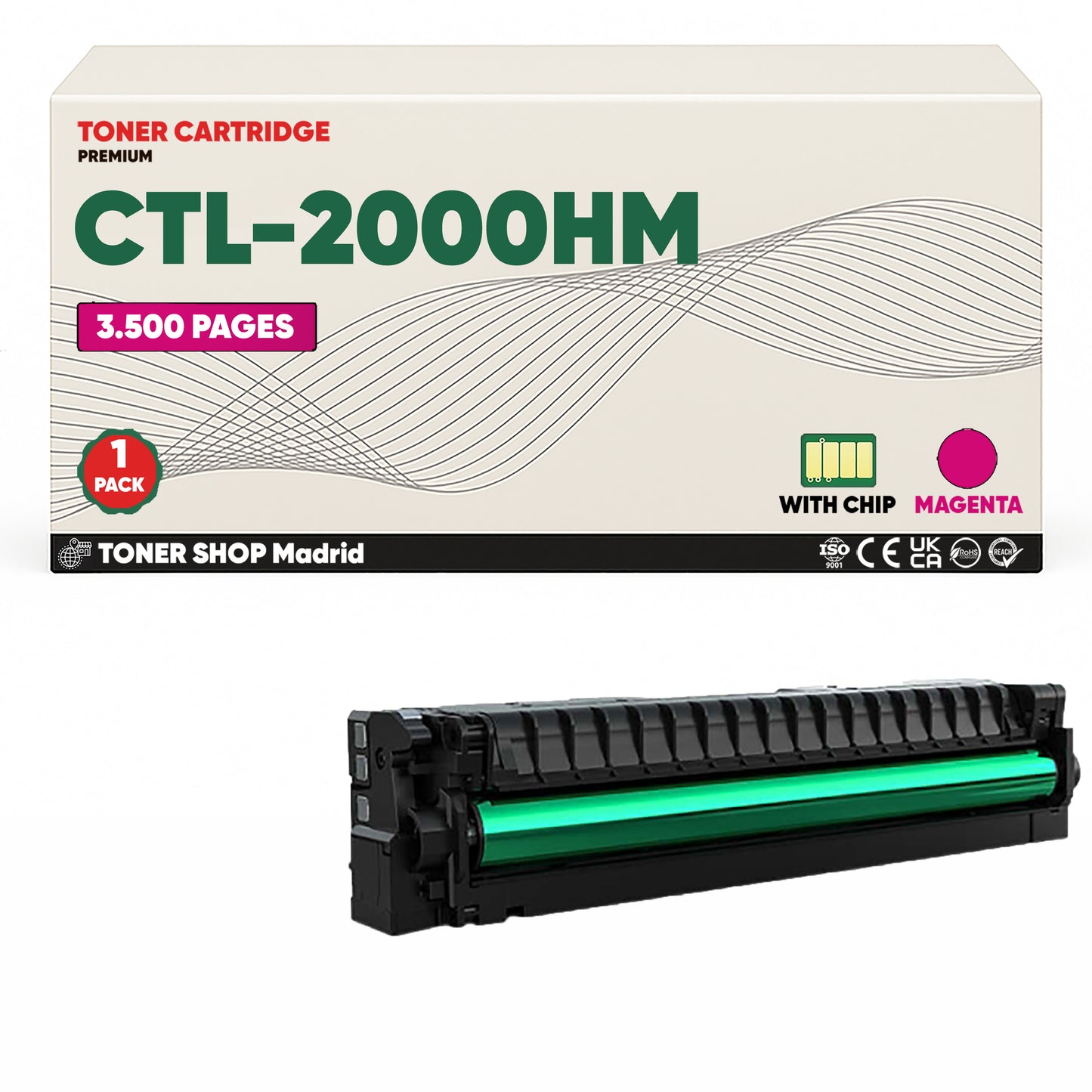 BDink Tóner Compatible Pantum CTL-2000H (Pack 4 CMYK)