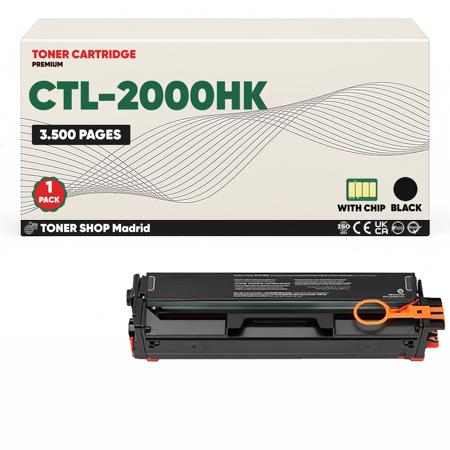 BDink Tóner Compatible Pantum CTL-2000H (Pack 4 CMYK)