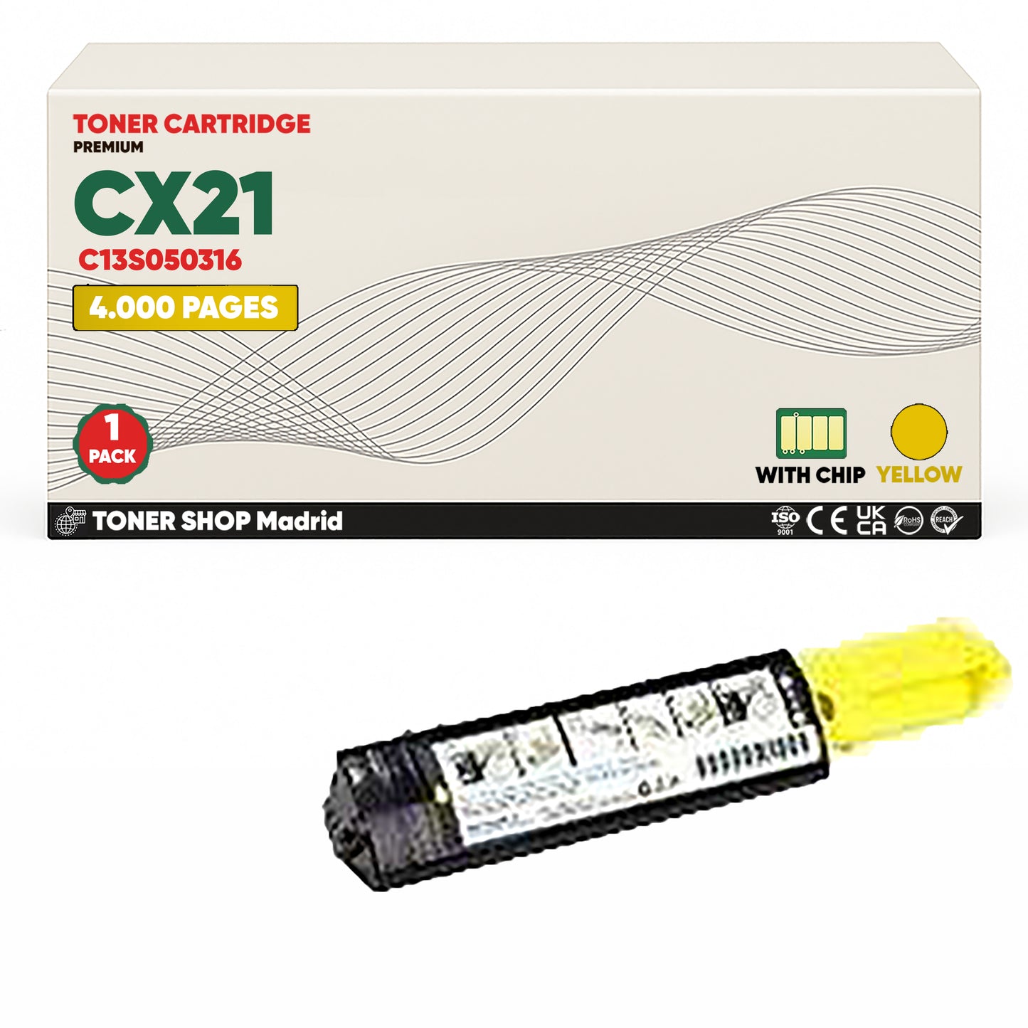 BDink Tóner Compatible Epson CX21 (Pack 4 CMYK)