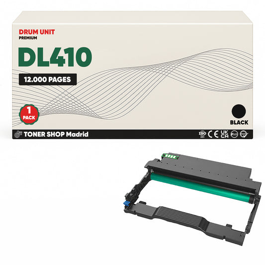 BDink Cartucho Tóner Compatible Pantum DL410 Negro (Drum)