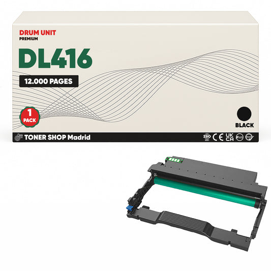 BDink Cartucho Tóner Compatible Pantum DL416 Negro (Drum)