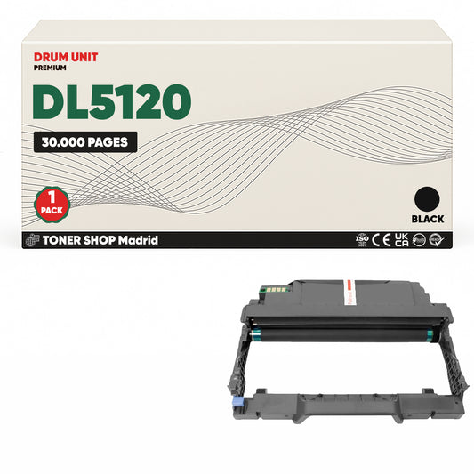 BDink Cartucho Tóner Compatible Pantum DL5120 Negro (Drum)