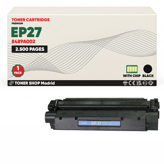 BDink Cartucho Tóner Compatible Canon EP27/EP26 Negro