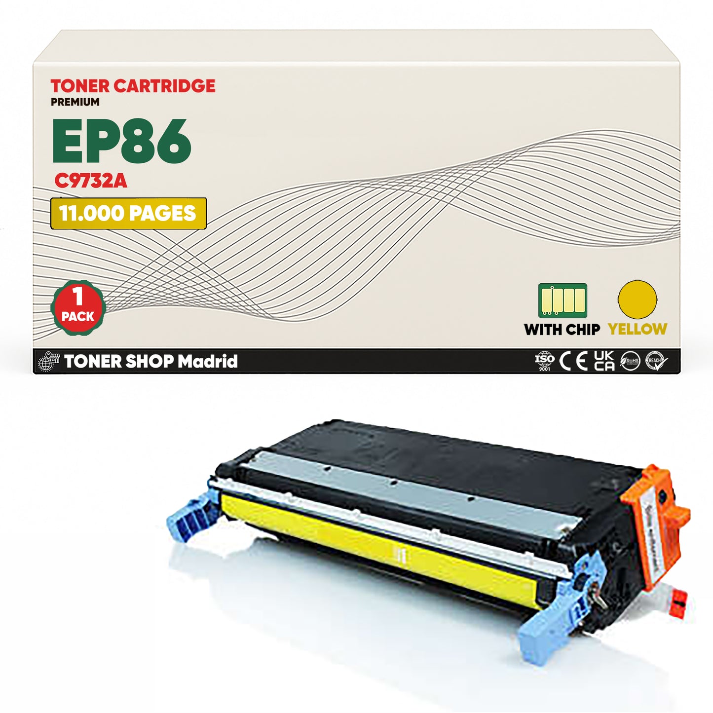 BDink Cartuchos Toner Compatible Canon EP-86 (CMYK 4 pack)