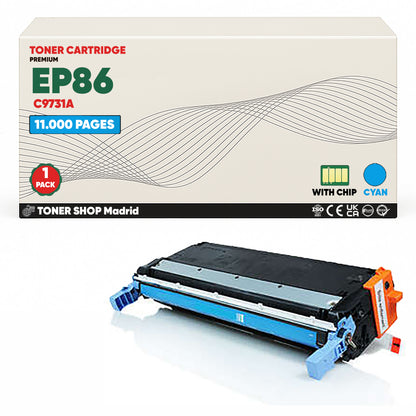BDink Cartuchos Toner Compatible Canon EP-86 (CMYK 4 pack)