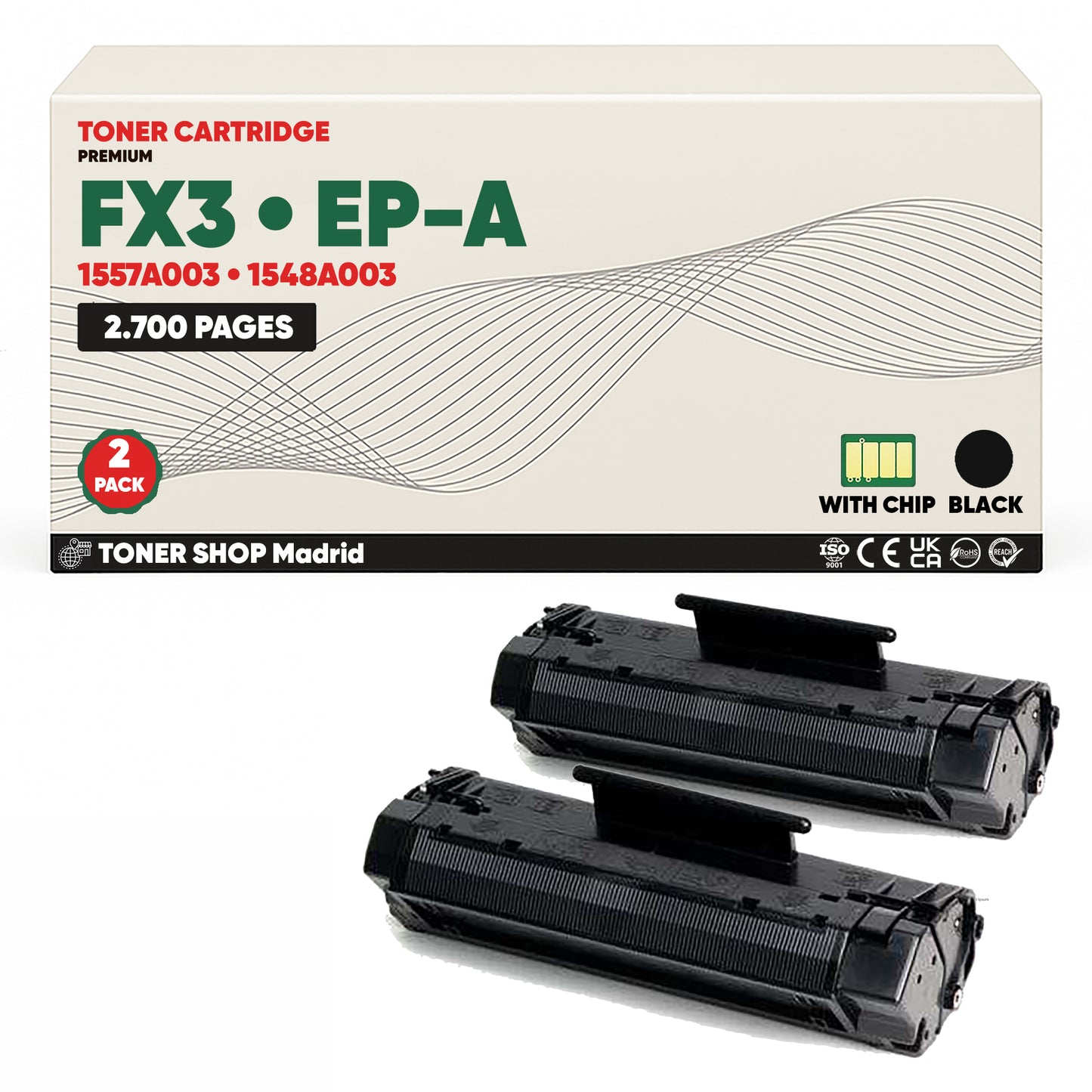 BDink Cartucho Tóner Compatible Canon FX3/EP-A