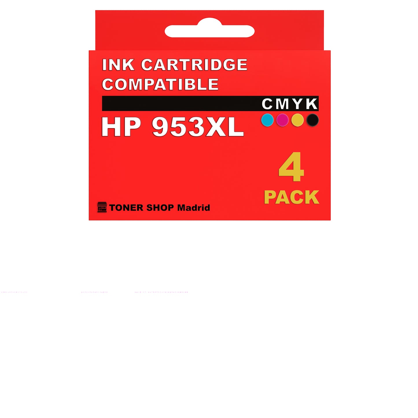 BDink Cartuchos Tinta Compatible HP 953XL CMYK (Pack 4)
