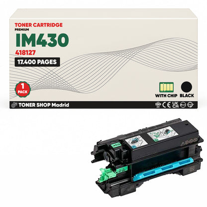 BDink Cartucho Tóner Compatible Ricoh IM430 Negro