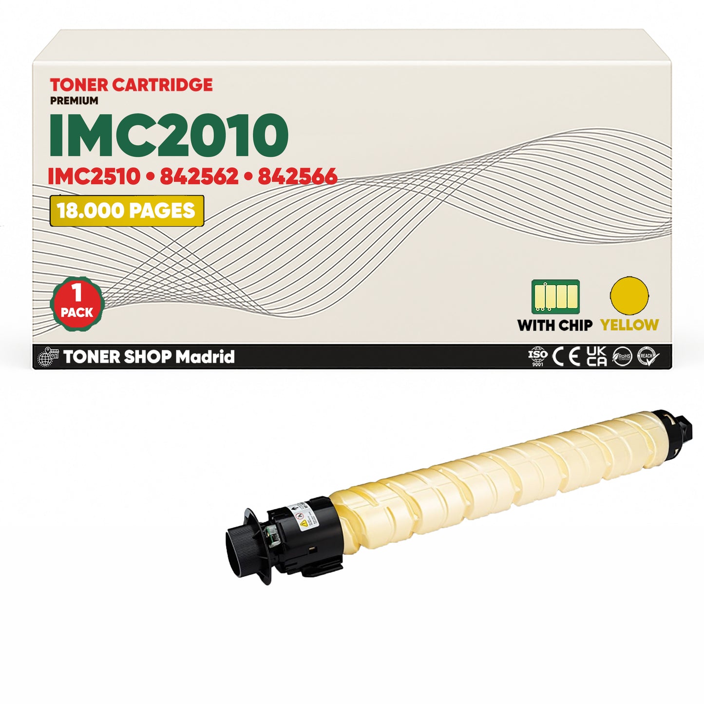 BDink Tóner Compatible Ricoh IMC2010/IMC2510 (Pack 4 CMYK)