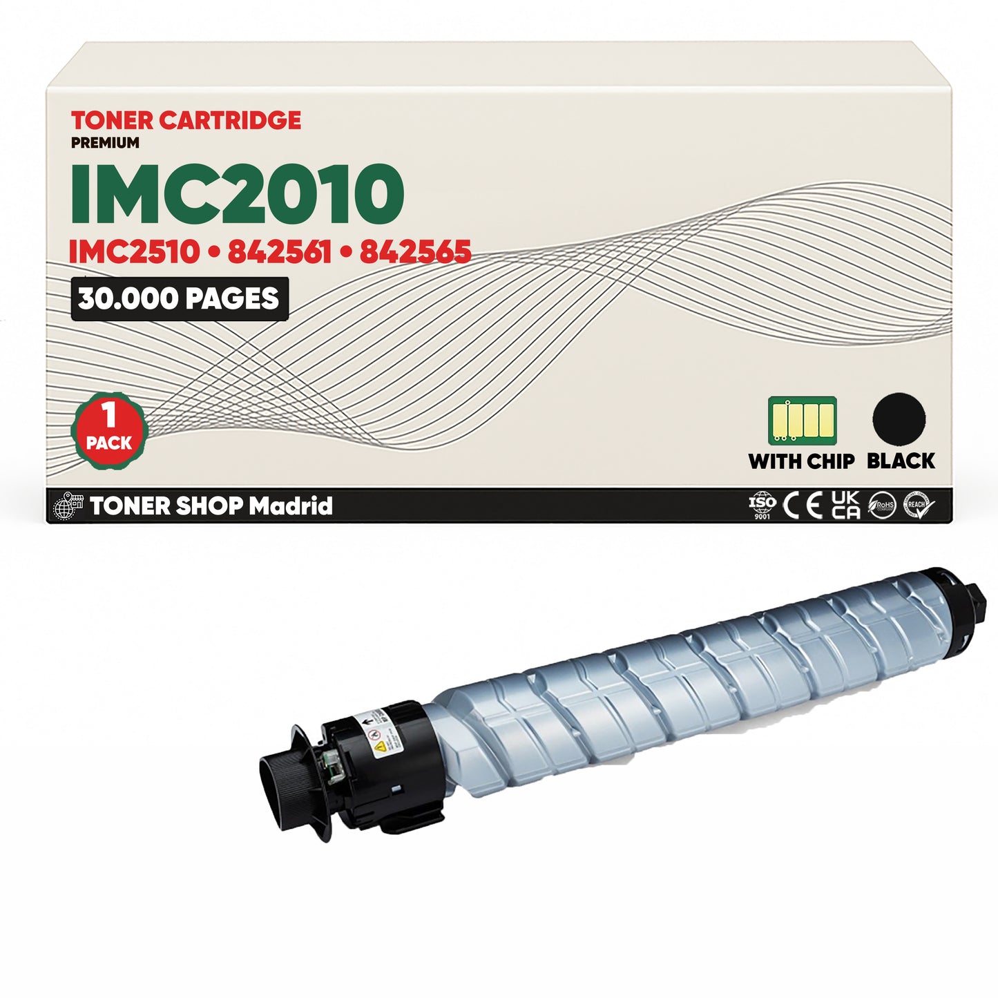 BDink Tóner Compatible Ricoh IMC2010/IMC2510 (Pack 4 CMYK)