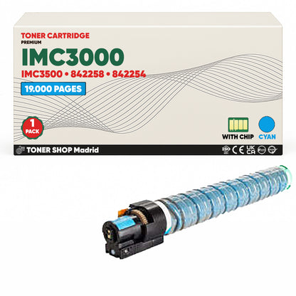 BDink Cartucho/s Tóner Compatible/s Ricoh IMC3000/IMC3500 CMYK (Pack 4)