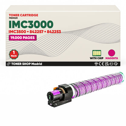 BDink Cartucho/s Tóner Compatible/s Ricoh IMC3000/IMC3500 CMYK (Pack 4)