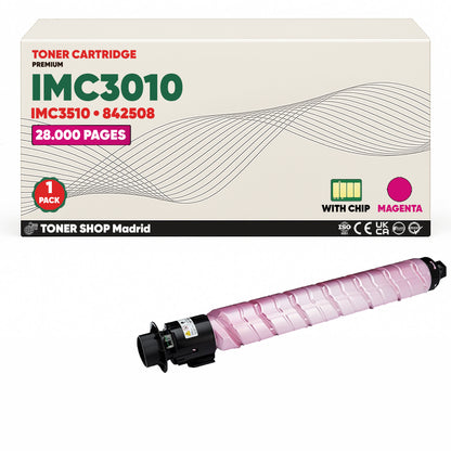 BDink Cartucho/s Tóner Compatible/s Ricoh IMC3010/IMC3510 CMYK (Pack 4)
