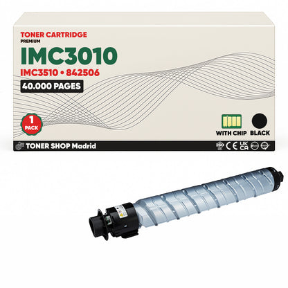 BDink Cartucho/s Tóner Compatible/s Ricoh IMC3010/IMC3510 CMYK (Pack 4)