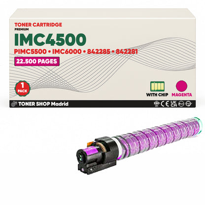 BDink Cartucho/s Tóner Compatible/s Ricoh IMC4500/IMC5500/IMC6000 CMYK (Pack 4)