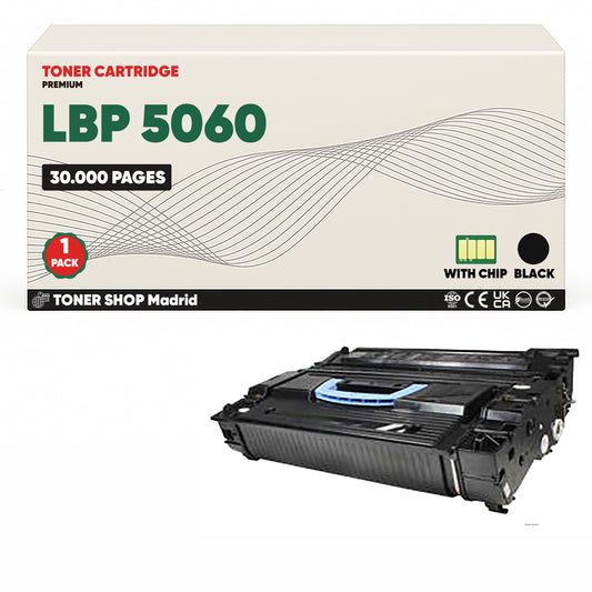 BDink Cartucho Tóner Compatible Canon LBP 5060 Negro