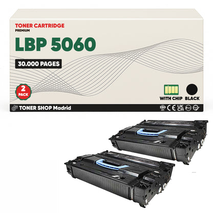 BDink Cartucho Tóner Compatible Canon LBP 5060 Negro