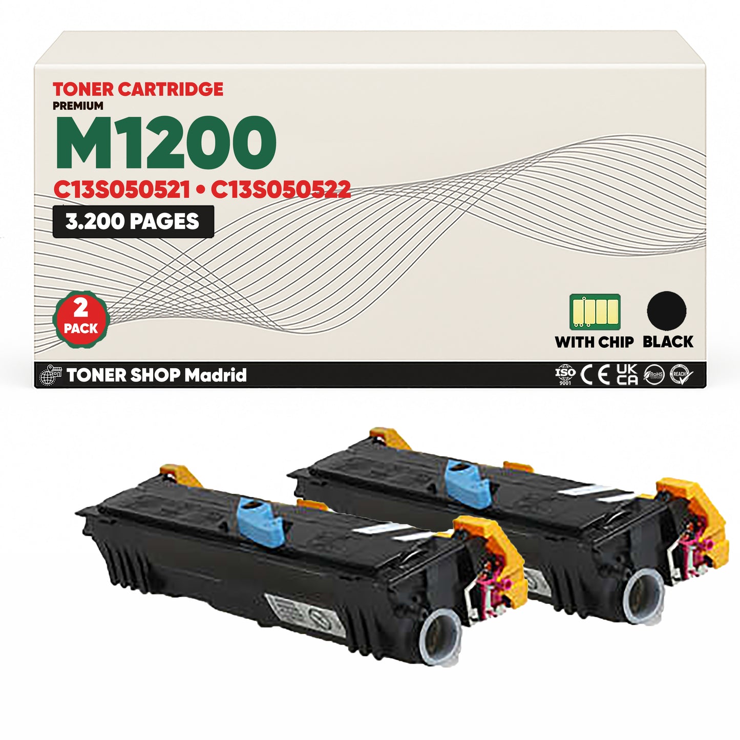 BDink Tóner Compatible Epson M1200 (Negro)