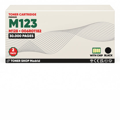 BDink Cartucho Tóner Compatible Xerox WorkCentre M123/M128 Negro