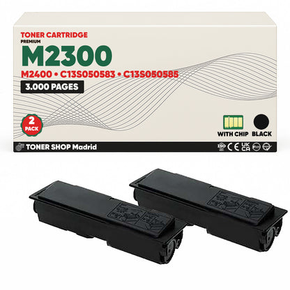 BDink Tóner Compatible Epson M2300/M2400 (Negro)