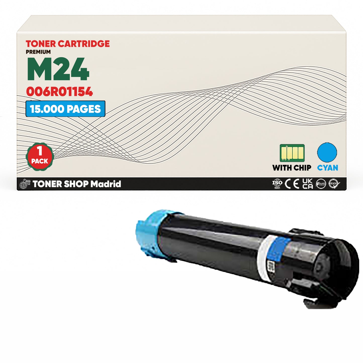 BDink Tóner Compatible Xerox WorkCentre M24 (Pack 4 CMYK)