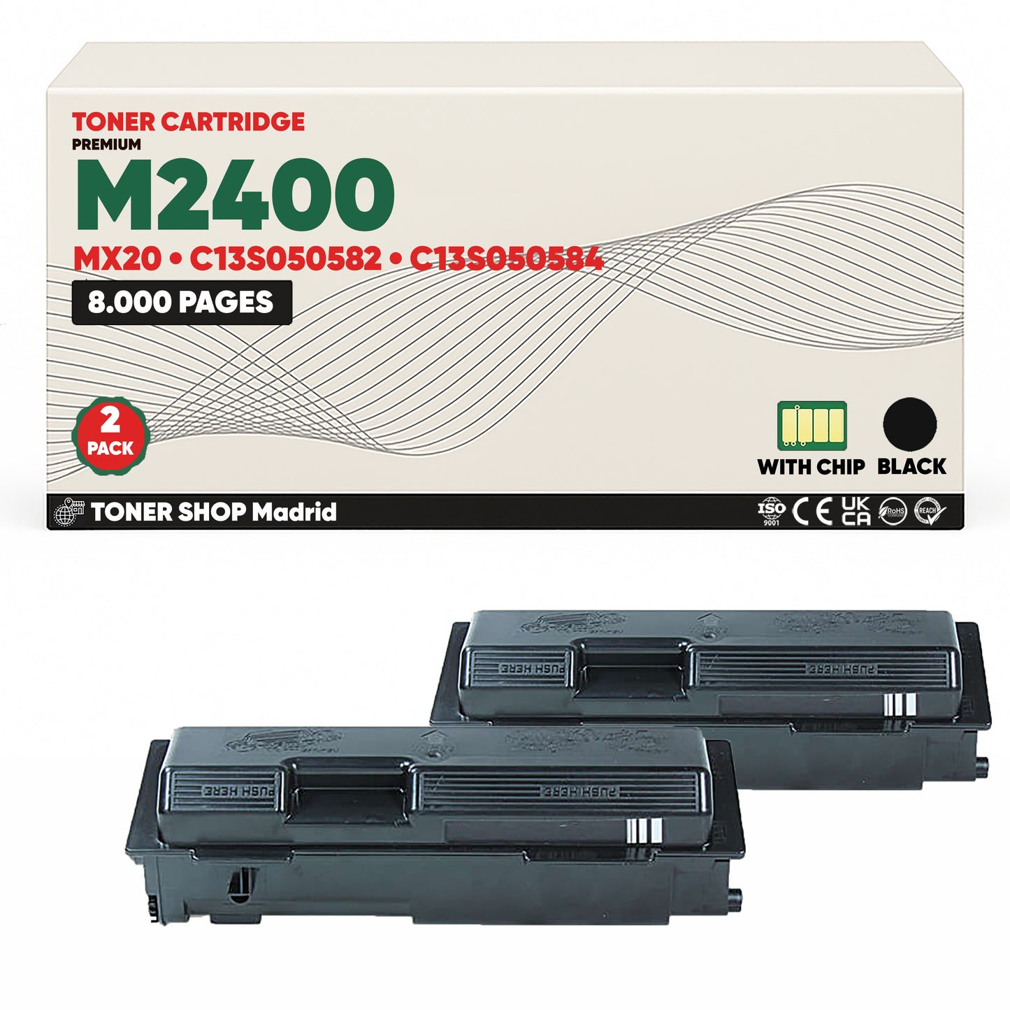 BDink Tóner Compatible Epson M2400/MX20 (Negro)