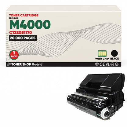 BDink Tóner Compatible Epson M4000 Negro