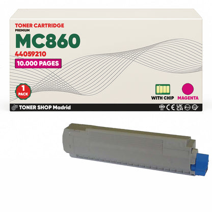 BDink Tóner Compatible OKI MC860 (Pack 4 CMYK)