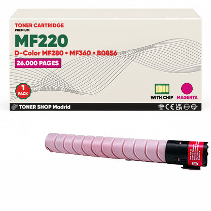 BDink Tóner Compatible Olivetti D-Color MF220/MF360 (Pack 4 CMYK)