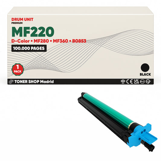 BDink Tambor de Imagen Compatible Olivetti D-Color MF220/MF360 (Drum)