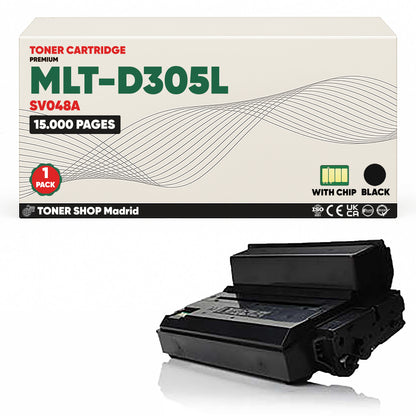 BDink Cartucho de Toner Compatible Samsung MLT-D305L Negro