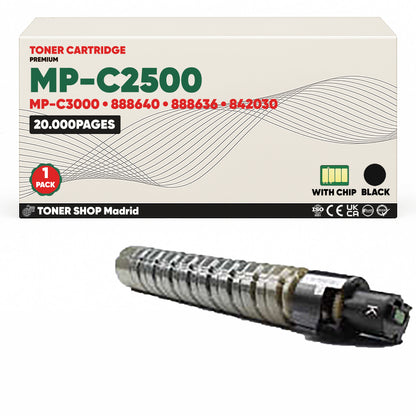 BDink Cartucho/s Tóner Compatible/s Ricoh MP-C2500/MP-C3000 CMYK (Pack 4)