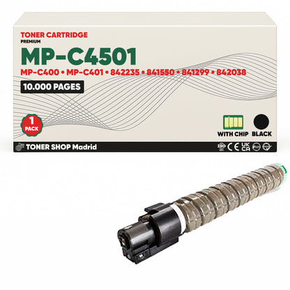BDink Cartucho/s Tóner Compatible/s Ricoh MP-C300/MP-C401 CMYK (Pack 4)