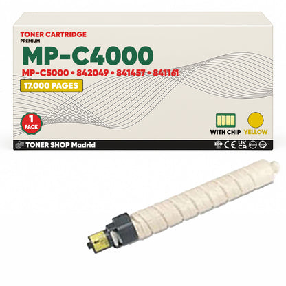 BDink Cartucho/s Tóner Compatible/s Ricoh MP-C4000/MP-C5000 CMYK (Pack 4)