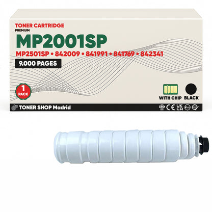 BDink Cartucho/s Tóner Compatible/s Ricoh Aficio MP2001SP/MP2501SP Negro