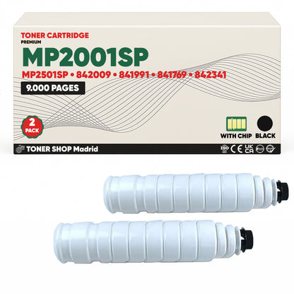 BDink Cartucho/s Tóner Compatible/s Ricoh Aficio MP2001SP/MP2501SP Negro