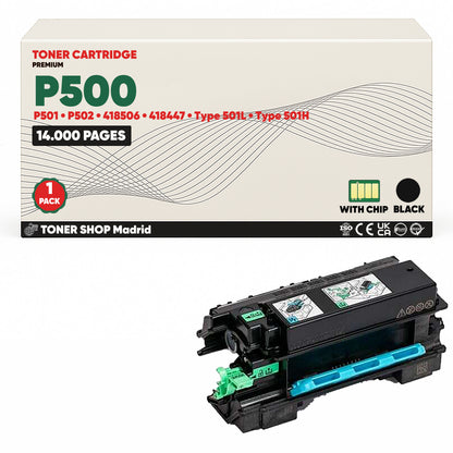 BDink Cartucho/s Tóner Compatible/s Ricoh P500/P502 Negro
