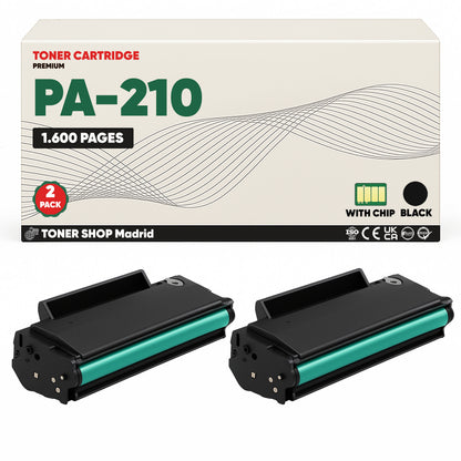BDink Cartucho Tóner Compatible Pantum PA210 Negro