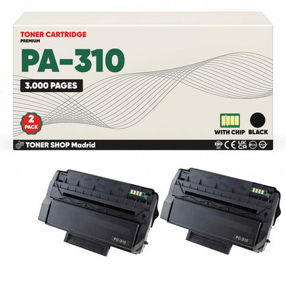 BDink Cartucho Tóner Compatible Pantum PA310 Negro