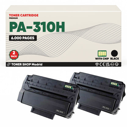 BDink Cartucho/s Tóner Compatible/s Pantum PA310H Negro