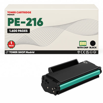 BDink Cartucho/s Tóner Compatible/s Pantum PE216 Negro