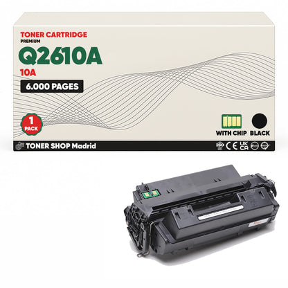 BDink Cartucho Tóner Compatible HP 10A Negro Q2610A