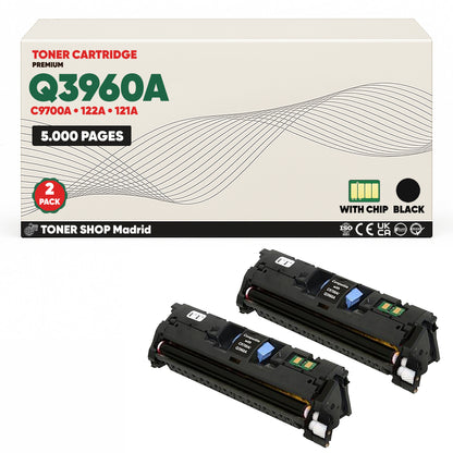 BDink Cartucho Tóner Compatible HP 122A Negro Q3960A