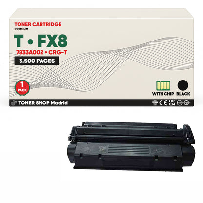 BDink Cartucho Tóner Compatible Canon FX8 Negro